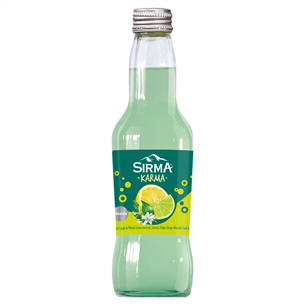 Sırma Karma Portakal Çiçeği ve Misket Limonu Aromalı, Limonlu Doğal Zengin Mineralli Şekersiz Gazlı İçecek 250 ml