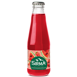 Sırma Doğal Zengin Mineralli Maden Suyu Karpuz & Çilek Lezzeti 200 ml